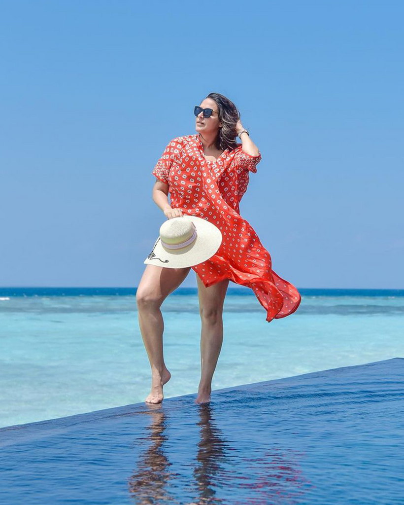 Celebrity beach hats on sale