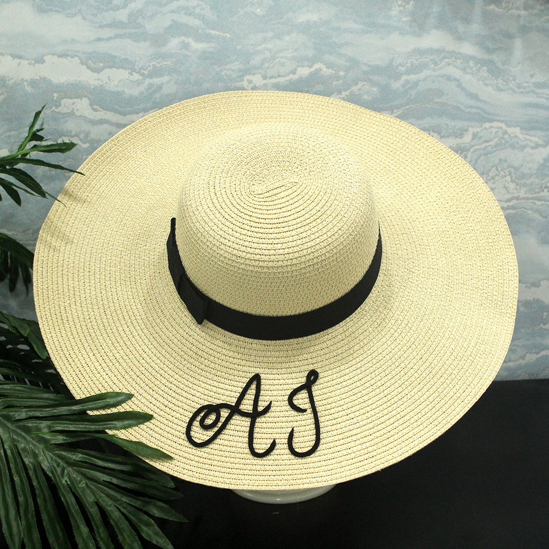 Initials Floppy Hat